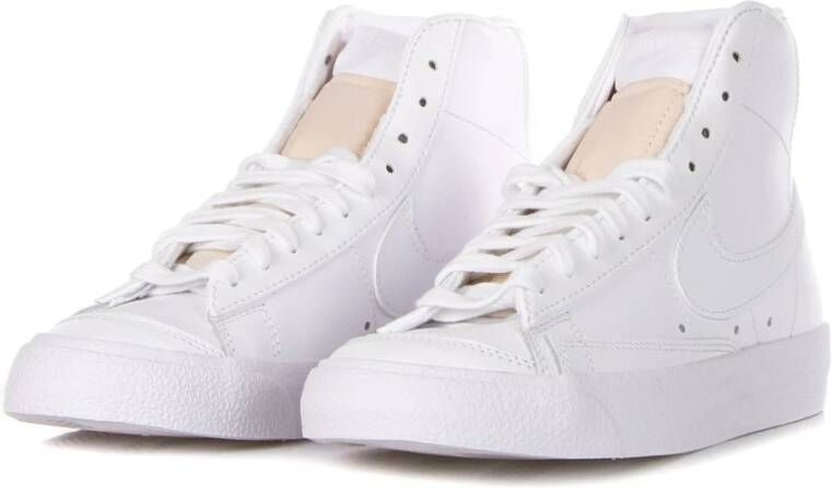 Nike Hoge Dames Sneakers Wit Zwart White Dames