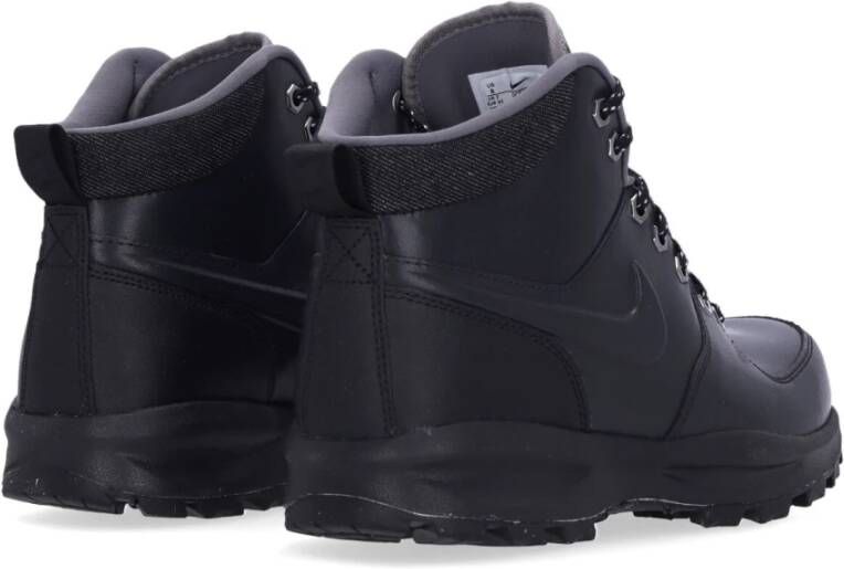 Nike Hoge Manoa Leren SE Laars Zwart Black Heren