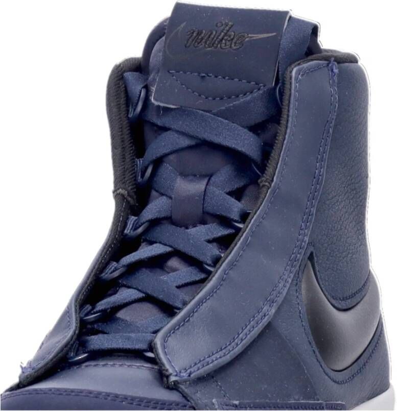 Nike Hoge sneaker met verborgen veters Blue Dames