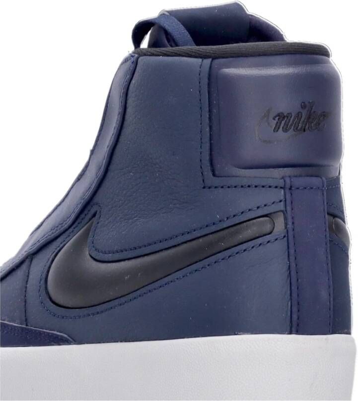 Nike Hoge sneaker met verborgen veters Blue Dames