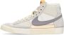 Nike Hoge Sneaker Wit Grijs Platina Club Summit Beige Heren - Thumbnail 3