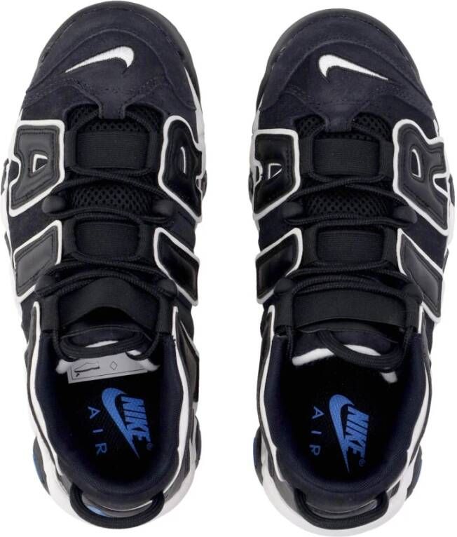 Nike Hoge Top Basketbalsneaker Zwart Blauw Wit Black Heren