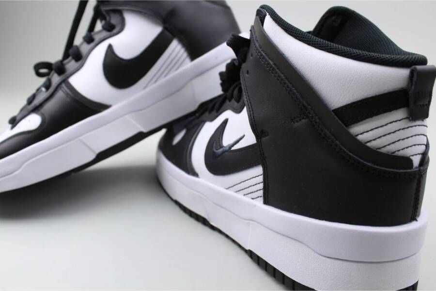 Nike Hoge Top 'Panda' Leren Sneakers Black Heren