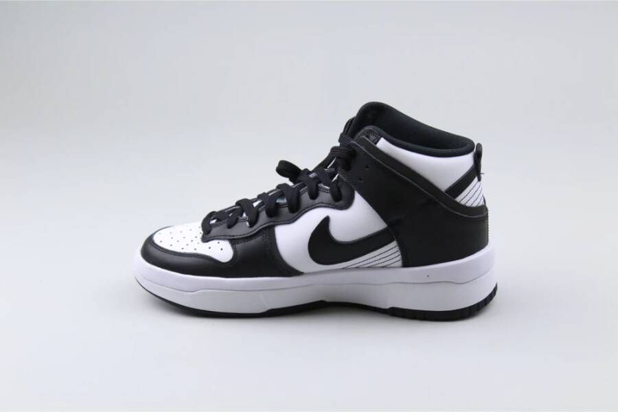 Nike Hoge Top 'Panda' Leren Sneakers Black Heren