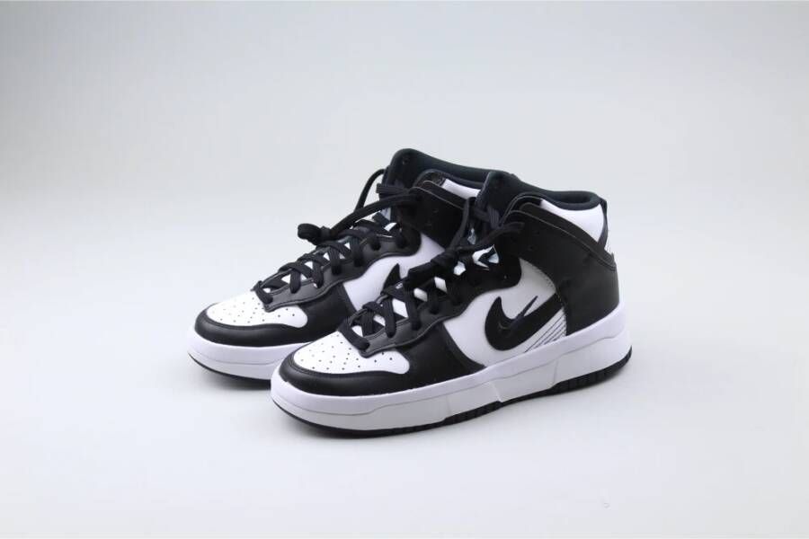 Nike Hoge Top 'Panda' Leren Sneakers Black Heren