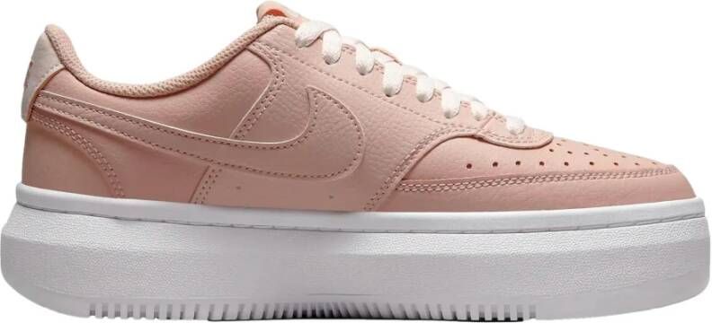 Nike Hoge Top Sneakers voor Dames Court Vision Roze Dames