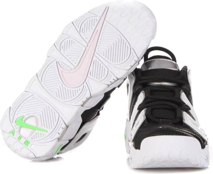 Nike Hoge Veterschoen Zwart Zilver Wit Multicolor Dames