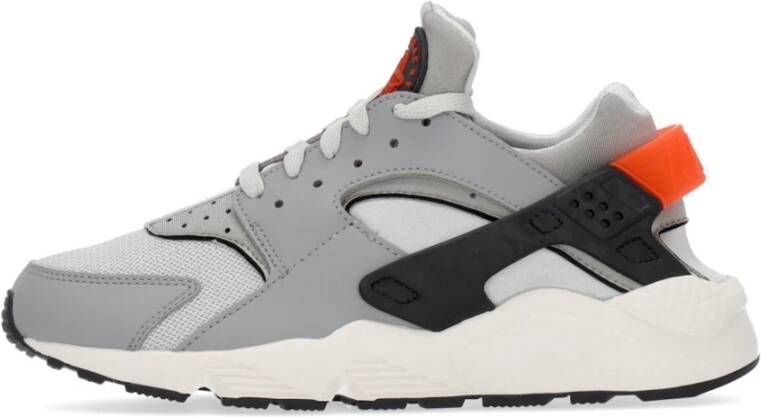 Nike Huarache Lage Sneaker Grijs Oranje Wit Grijs Gray Heren