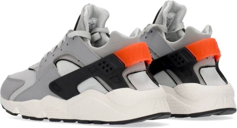 Nike Huarache Lage Sneaker Grijs Oranje Wit Grijs Gray Heren