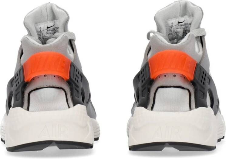 Nike Huarache Lage Sneaker Grijs Oranje Wit Grijs Gray Heren