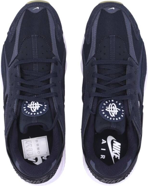 Nike Huarache Runner Low Donker Obsidian Schoen Blue Heren