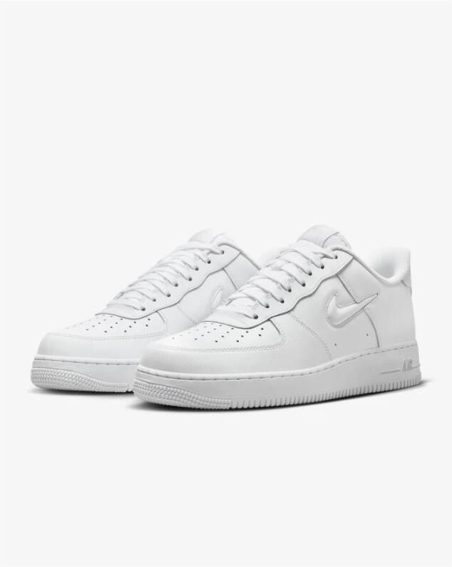 Nike Jewel Sneakers Air Force 1 White Heren