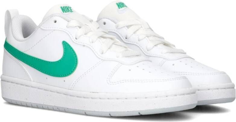 Nike Jongens Lage Court Borought Sneakers White Heren