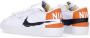 Nike Jumbo Lage Sneaker Wit Zwart Oranje White Heren - Thumbnail 5