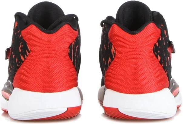 Nike Kd14 Basketbalschoen Zwart Rood Wit Red Heren