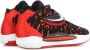 Nike Kd14 Basketbalschoen Zwart Rood Wit Red Heren - Thumbnail 11