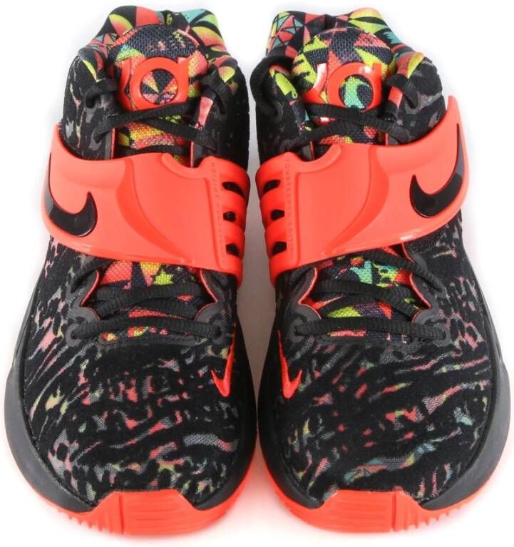 Nike Kd14 Basketbalsneaker Zwart Rood Geel Multicolor Unisex