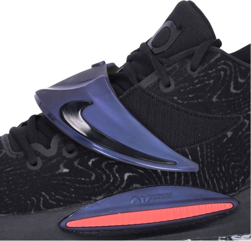 Nike Kd14 Seizoensbasketbalschoen Zwart Black Heren