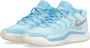 Nike Kd17 Basketbalschoen Aquarius Blauw Zilver Blue Heren - Thumbnail 3