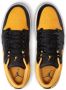 Jordan Air 1 Low Black White Yellow Ochre- Black White Yellow Ochre - Thumbnail 5