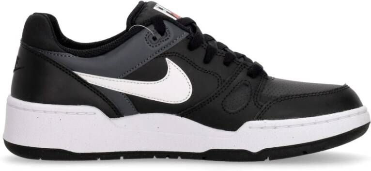 Nike Klassieke Lage Top Sneaker Zwart Wit Black Heren