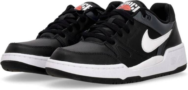 Nike Klassieke Lage Top Sneaker Zwart Wit Black Heren