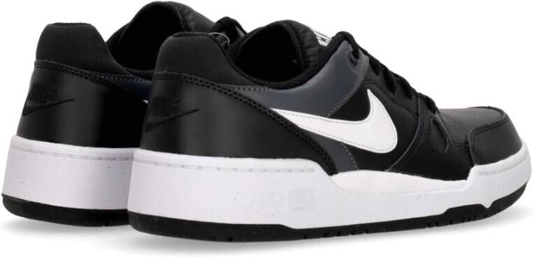 Nike Klassieke Lage Top Sneaker Zwart Wit Black Heren