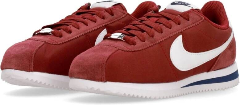 Nike Laag Gesneden Team Rode Sneakers Red Heren