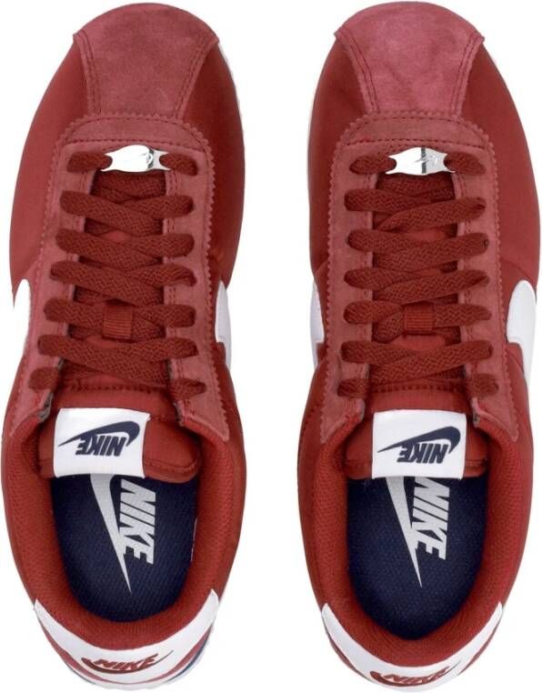 Nike Laag Gesneden Team Rode Sneakers Red Heren