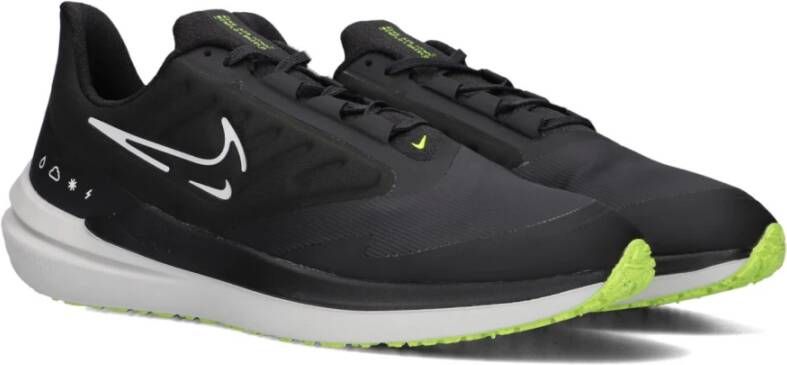 Nike Lage Air Winflo Shield Sneakers Black Heren