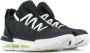 Nike Lage Basketbalschoen in Zwart Wit Volt Black Heren - Thumbnail 5