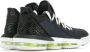 Nike Lage Basketbalschoen in Zwart Wit Volt Black Heren - Thumbnail 6