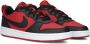 Nike Lage Court Borough Sneakers Rood Zwart Red Heren - Thumbnail 2