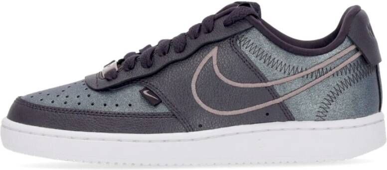 Nike Lage Court Vision Premium Sneaker Gray Dames