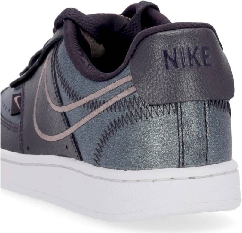 Nike Lage Court Vision Premium Sneaker Gray Dames