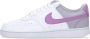 Nike Lage Court Vision Sneaker Wit Fuchsia White Dames - Thumbnail 2