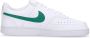 Nike Lage Court Vision Sneaker Wit Groen White Heren - Thumbnail 2