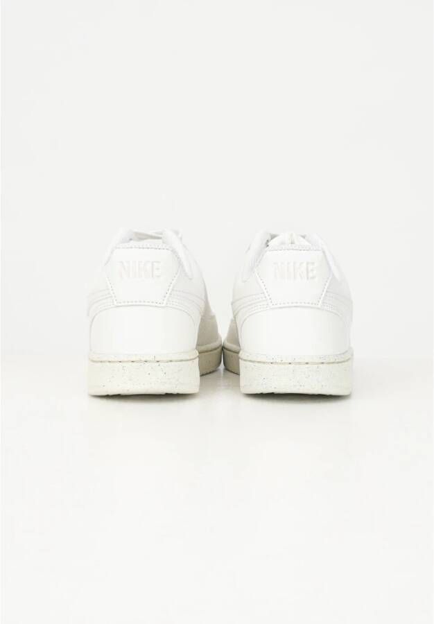 Nike Lage Court Vision Sneakers Cream White Heren