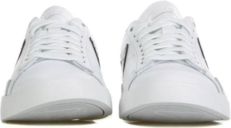 Nike Lage Damesschoen in Wit Zwart White Dames