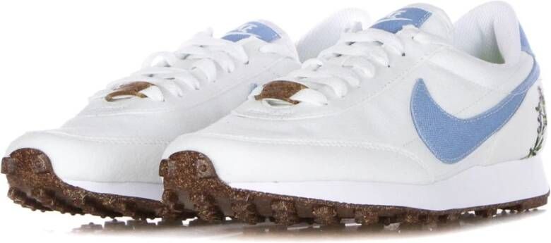 Nike Lage Kurk Sneaker Wit Zwart White Dames