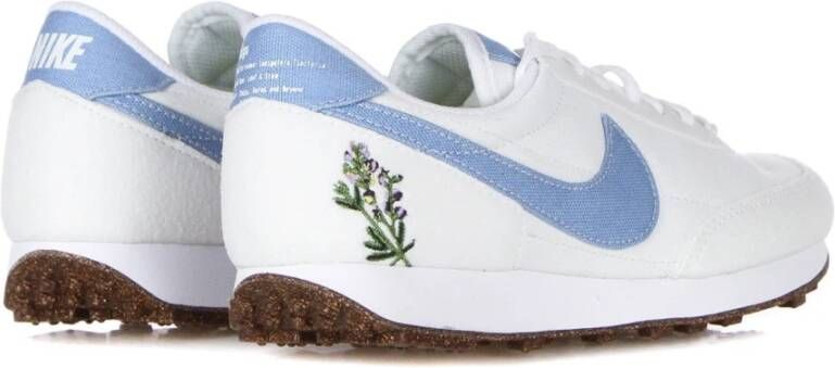 Nike Lage Kurk Sneaker Wit Zwart White Dames