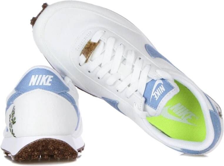 Nike Lage Kurk Sneaker Wit Zwart White Dames