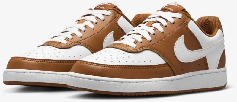 Nike Lage Next Nature Court Vision Sneakers Brown Dames