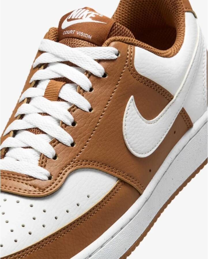 Nike Lage Next Nature Court Vision Sneakers Brown Dames