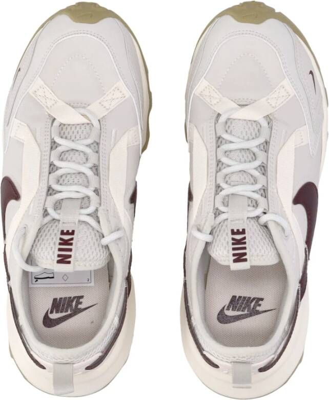 Nike Lage Schoen Licht Beige Burgundy Crush Beige Dames