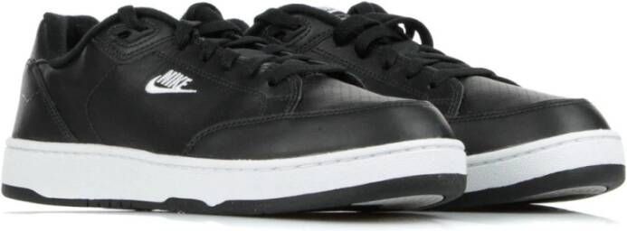 Nike Lage Schoen Zwart Wit Grijs Stijlvolle Heren Black Heren