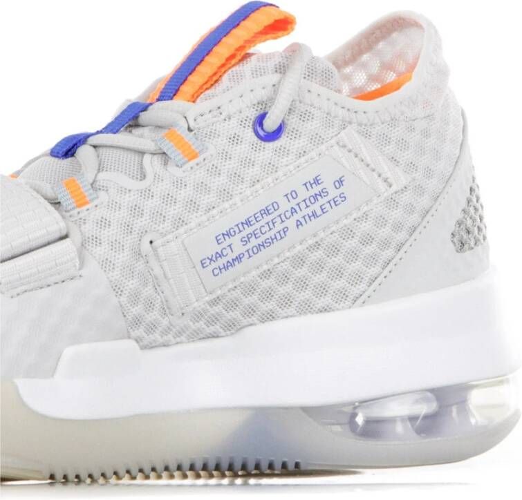 Nike Lage Sneaker in Grijs Wit Oranje Gray Heren