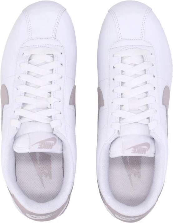 Nike Lage Sneaker Wit Violet Zwart White Dames