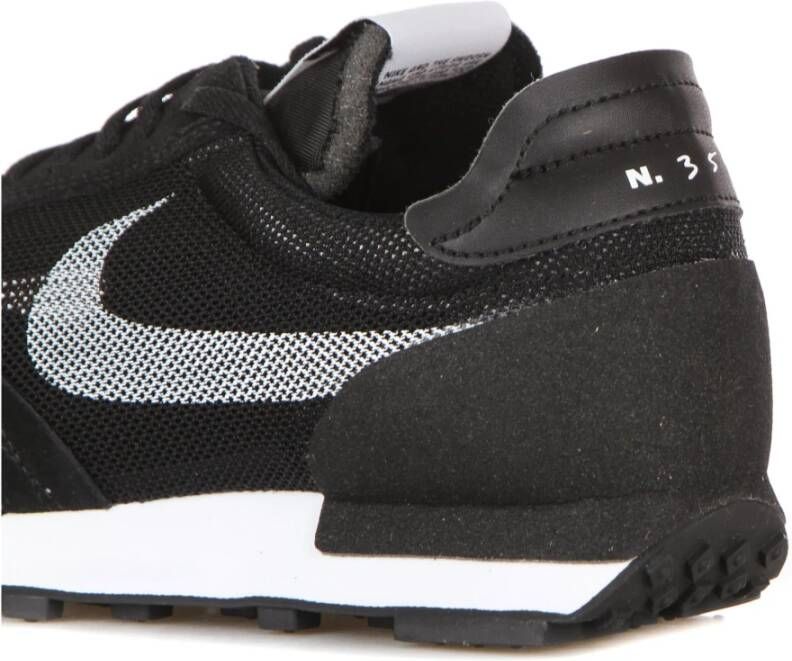 Nike Lage Sneaker Zwart Wit Air Mesh Black Heren