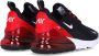 Nike Lage Sneaker Zwart Wit Rood Antraciet Black Heren - Thumbnail 5